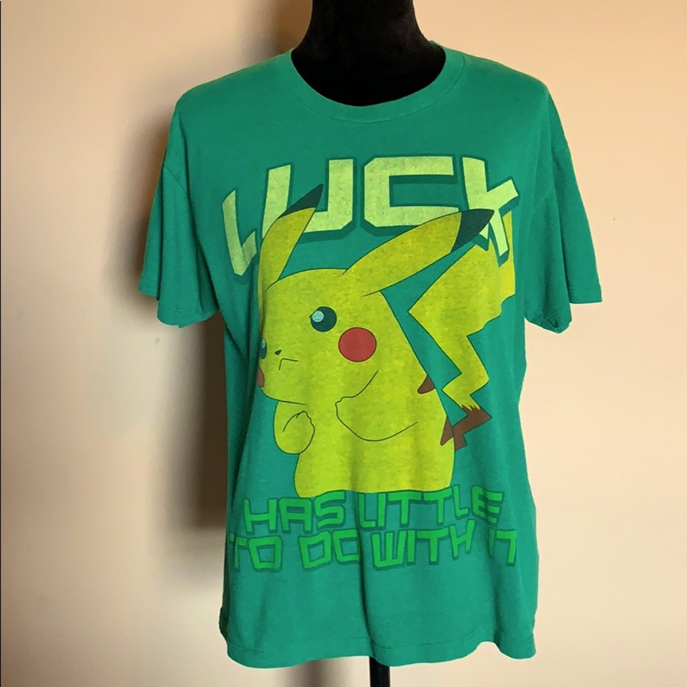 Pokémon Pikachu Luck Graphic Short Sleeve Tee